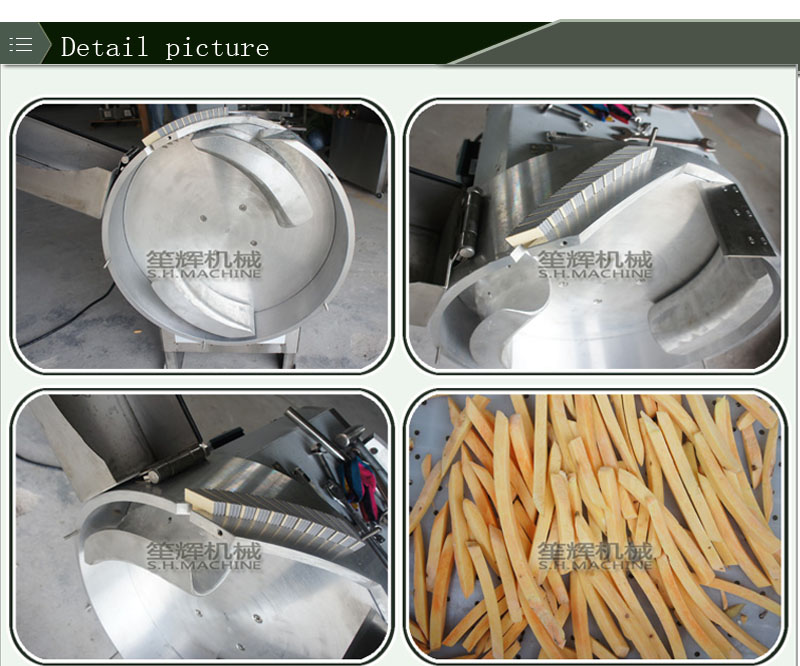 Concombre de pommes de terre &eacute;lectrique l&eacute;gumes l&eacute;gumes trancheur dicer dicer 1