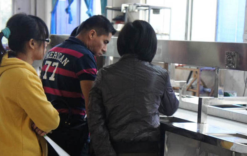 Notre soci&eacute;t&eacute; fournit une ligne de production de nettoyage et de s&eacute;chage de pommes de terre pour les clients am&eacute;ricains 1