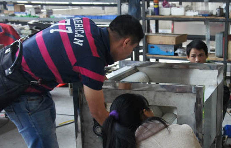 Notre soci&eacute;t&eacute; fournit une ligne de production de produits de nettoyage et de s&eacute;chage de pommes de terre aux clients am&eacute;ricains 2