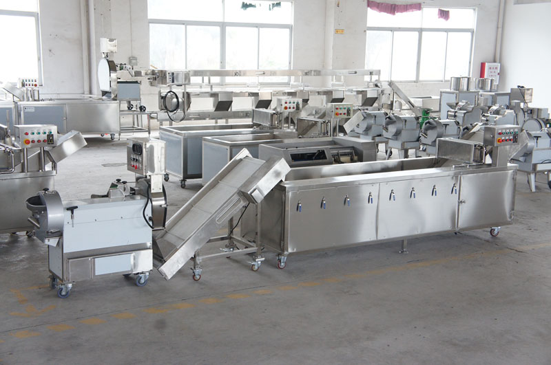 &eacute;quipement de traitement des l&eacute;gumes