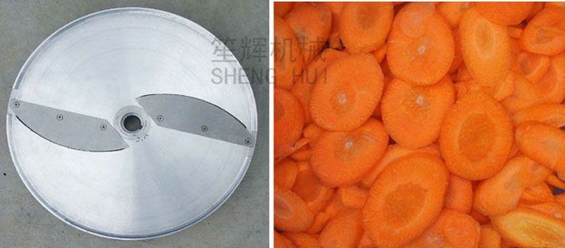 Carottes tranch&eacute;es