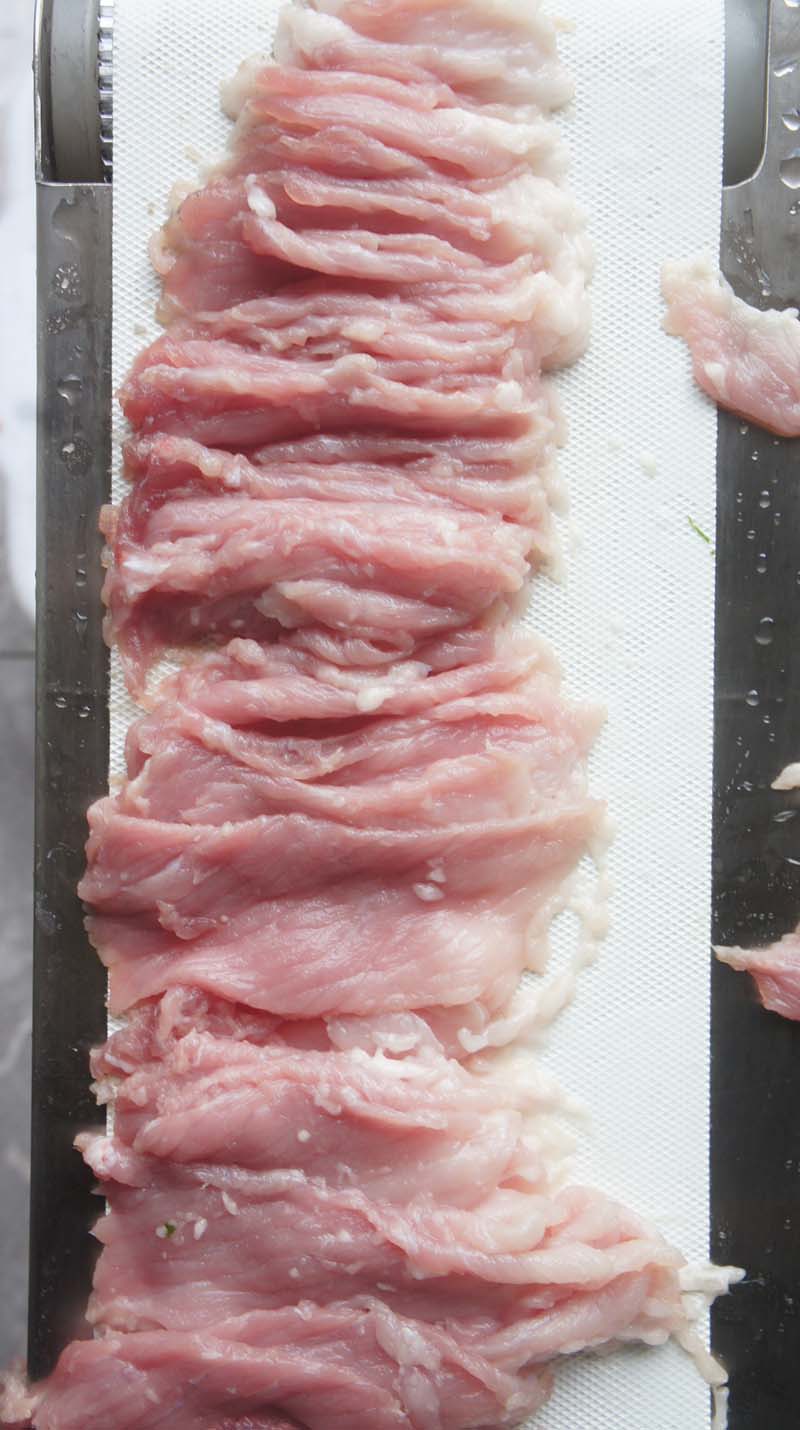 morceaux de viande de porc