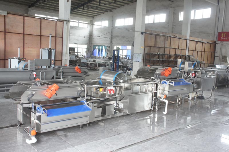 Les machines à laver les fruits et légumes peuvent être utilisées dans de nombreux endroits