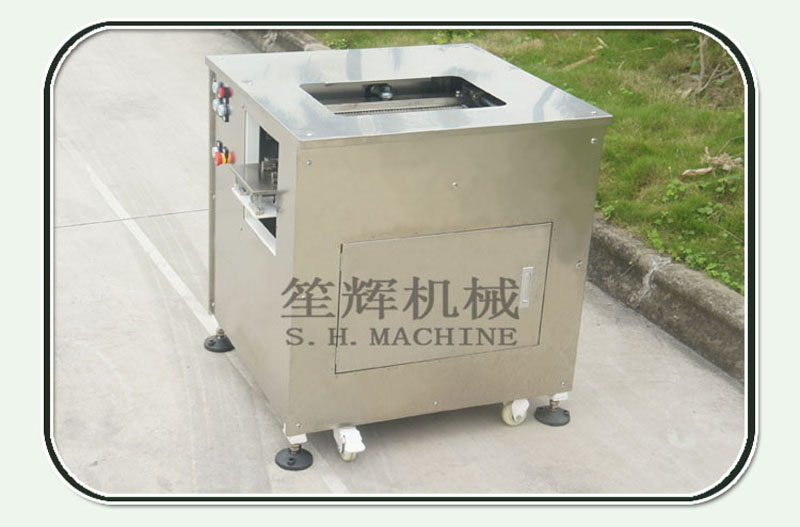 d&eacute;coupeuse de tranche de poisson