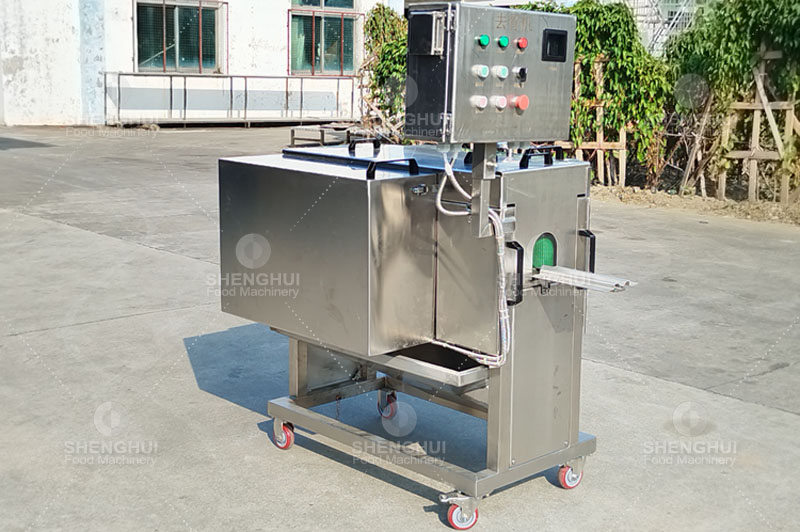 machine de d&eacute;coupe de filet de poisson 1