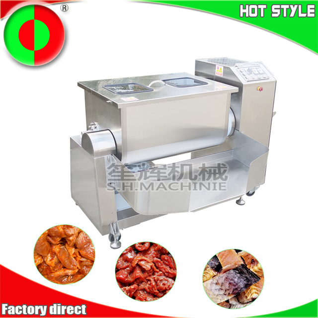 Mélangeur automatique de viande, machine de mélange d'aliments, équipement de mélange de remplissage de viande, mélangeur de type auge