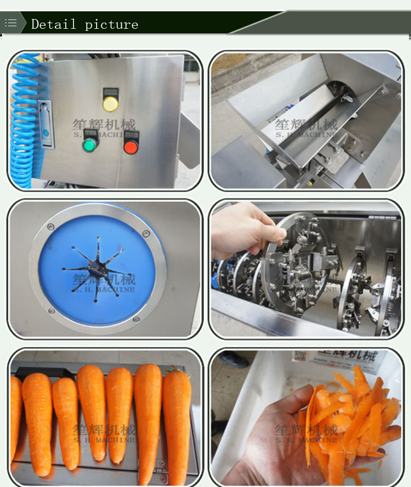machine &eacute;lectrique-alimentaire &eacute;plucheuse de carottes