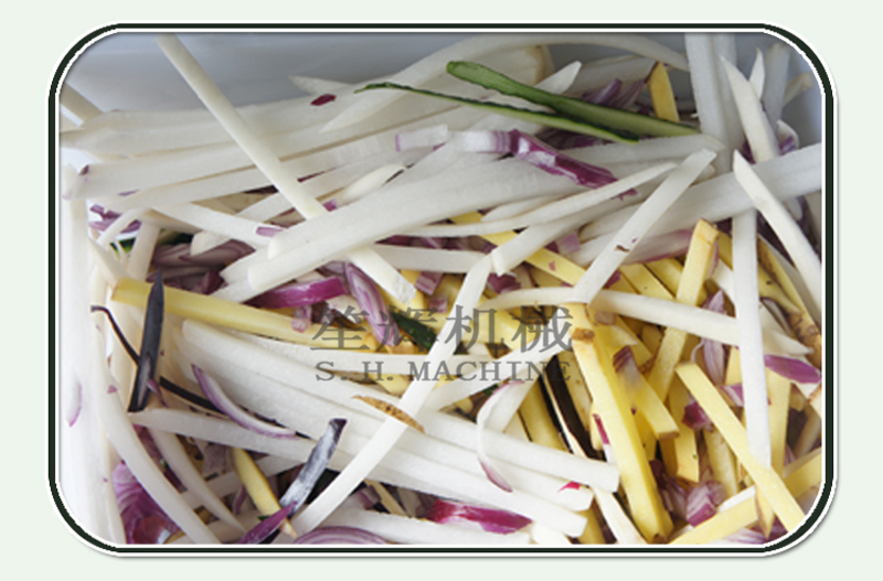 machine de d&eacute;coupe de l&eacute;gumes