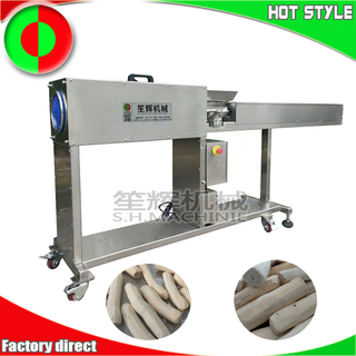 Éplucheuse à manioc à prix d'usine, machine de nettoyage du manioc, machine alimentaire, éplucheuse à manioc