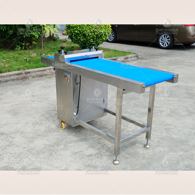 Machine automatique de découpe de fleurs de calamar, machine alimentaire, coupe-poisson, coupe-fleurs de seiche