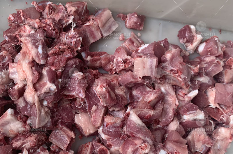 Machine &agrave; d&eacute;couper les travers de porc (3)