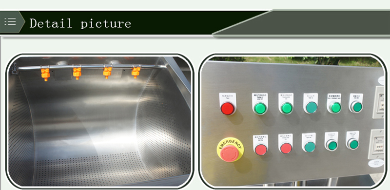 machine de nettoyage de fruits-machine alimentaire 1