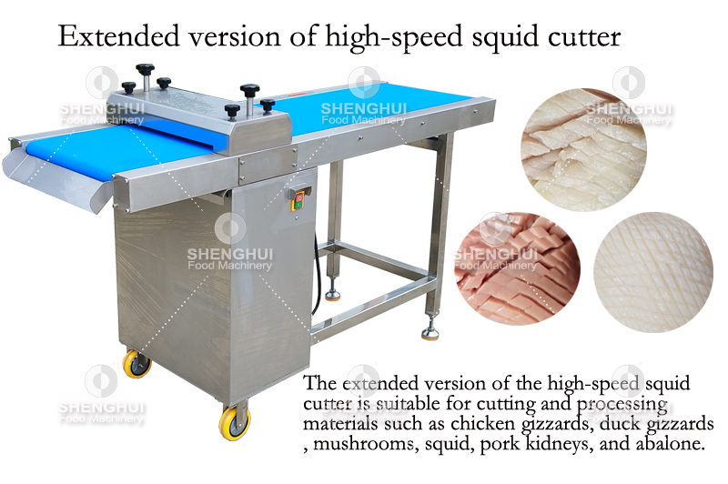squid flower cutting machine