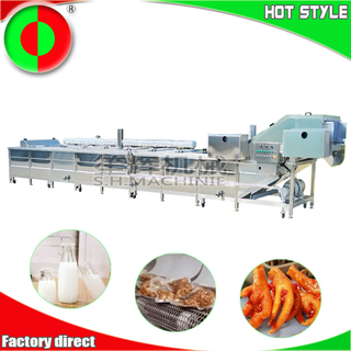 Machine de pasteurisation commerciale, machine de stérilisation, machine de blanchiment, ligne de production de stérilisation à haute température