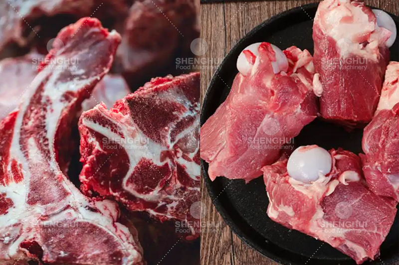 Machine &agrave; scier les os automatique