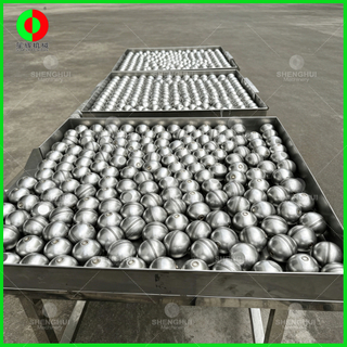 Billes en acier inoxydable à changement de phase, à haute conductivité thermique, dissipateur thermique pour billes PCM industrielles