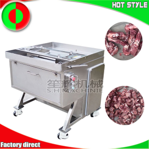 Équipement automatique de découpe de côtes levées, coupe-cubes de viande, machine à refendre les côtes de porc
