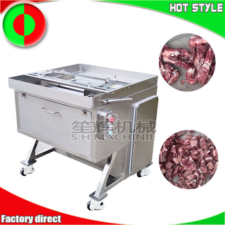 Équipement automatique de découpe de côtes levées, coupe-cubes de viande, machine à refendre les côtes de porc