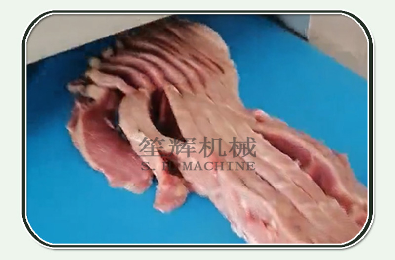 machine de d&eacute;coupe de viande fra&icirc;che 1