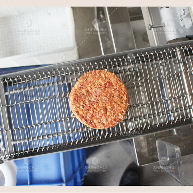 Machine automatique de moulage des hamburgers
