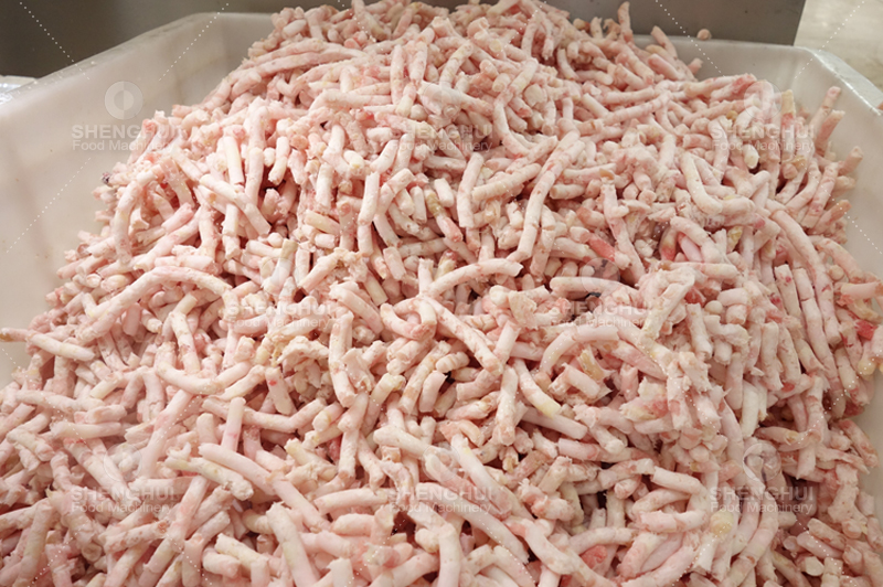 Broyeur de viande congel&eacute;