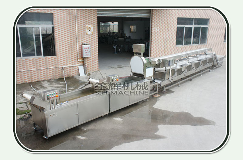 ligne de production de mat&eacute;riel de tri de l&eacute;gumes