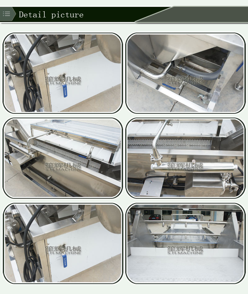 fruits et legumes lavage-nourriture machine a laver machine-shenghui