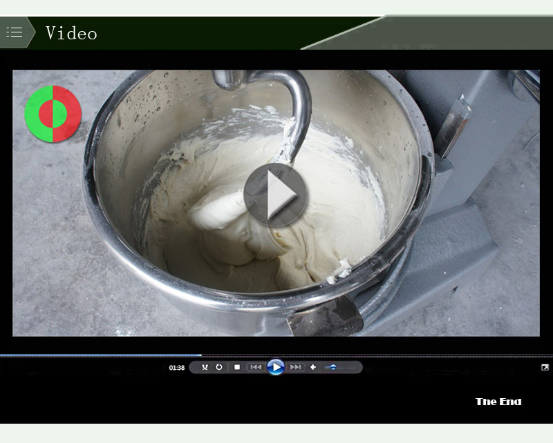 m&eacute;langeur de g&acirc;teau machine-machine de nourriture