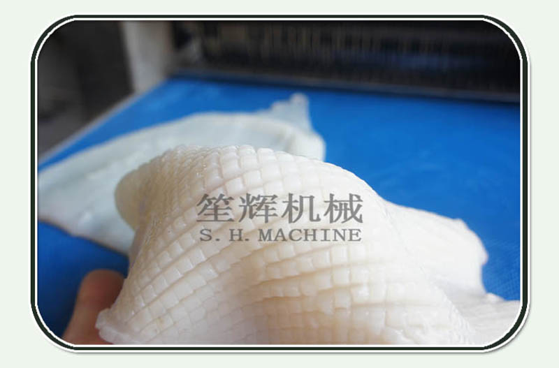 Machine &agrave; fleurs coup&eacute;es de calmar