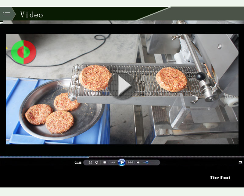 burger faisant la machine