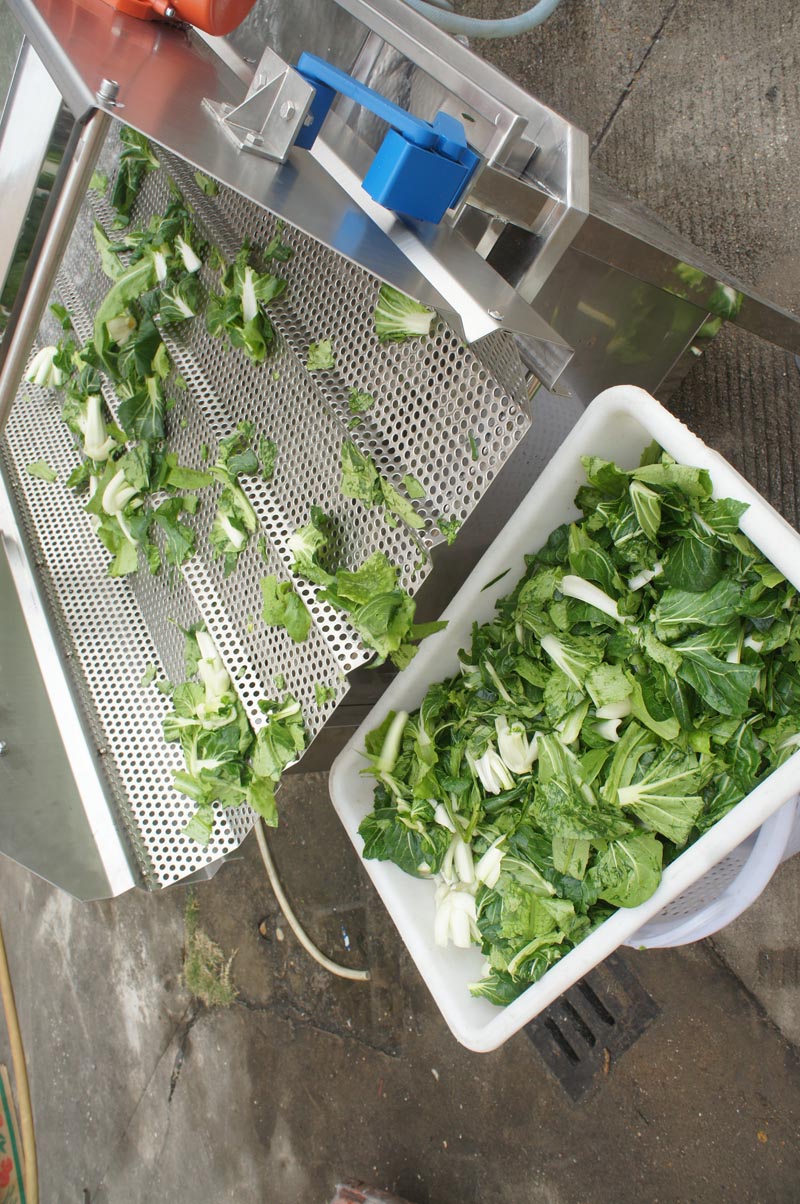 &eacute;quipement de traitement de fruits et l&eacute;gumes